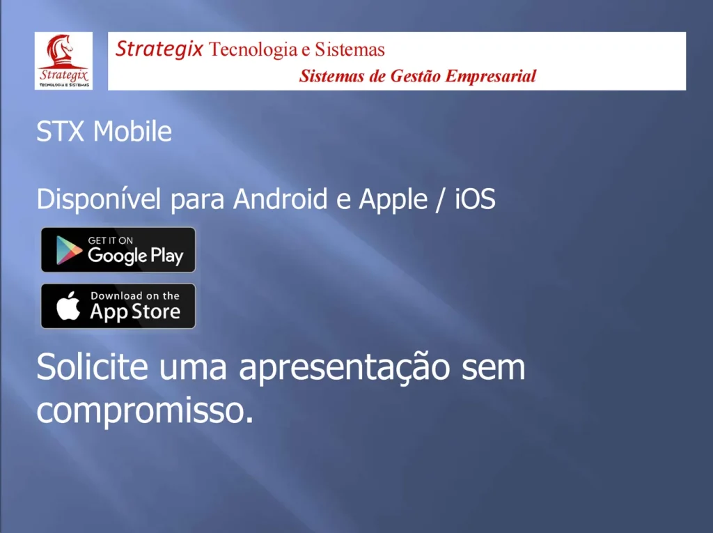 STX Mobile disponível para Android e iOS, na Google Play e na App Store